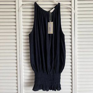 NEW with tags Ramy Brook Lauren Sleeveless Top Navy women’s small